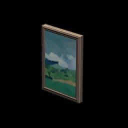 Landscape Painting: Nameless Precipice