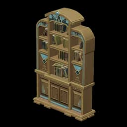 "Maison Cardinalice's Winged Shelf"