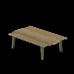 Mallow Wood Long Table: "Engraved Memories"