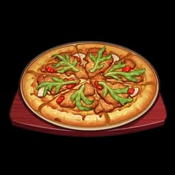 Meat Lovers' Mushroom Pizza