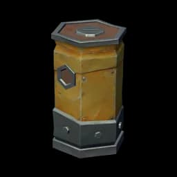 Medium Metal Scrap Barrel