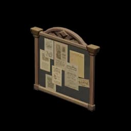 Mounted Record Board