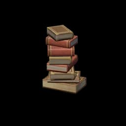 Neat Stack of Books