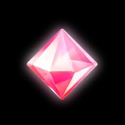 Pale Red Crystal