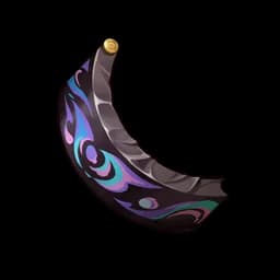 Purple Obsidian Fragment