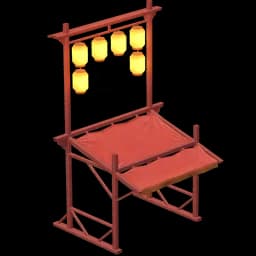 Rainbow Stall: Ruby Red