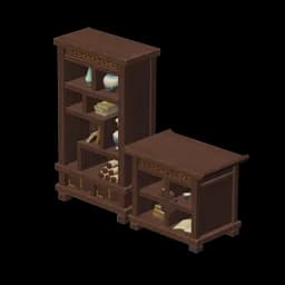 Red Cedar Curio Stand