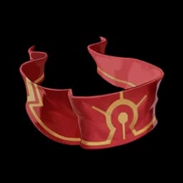 Rich Red Brocade