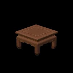 Square Pine Tea Table