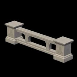 Standard Railing: Scattered Structure