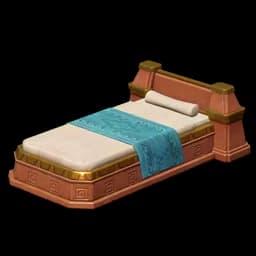 Stone Bed: Peaceful Sleep