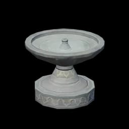 Stone Cup-Shaped Pool