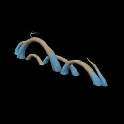 Town Railing: Blue, Blue Waves