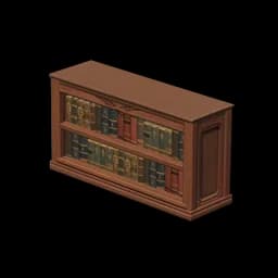 Two-Tier Library Bookshelf