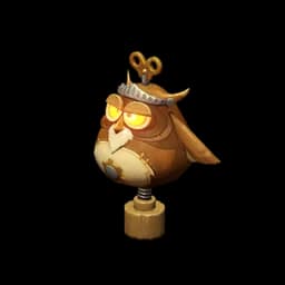 Wind-Up Great Owl Spirit Mechanism