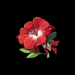 Martial Artist's Red Flower