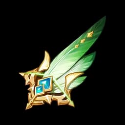 Viridescent Arrow Feather