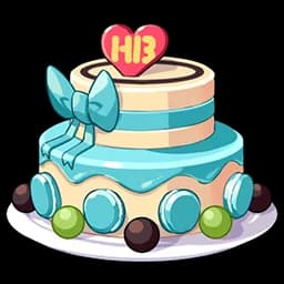 Salt Macaron Cake