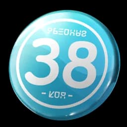 Mr. No's Badge 38