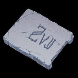 "Eternal Holy City" Hymn Tablet