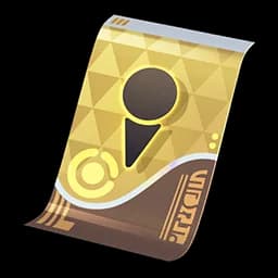 Golden Admission Ticket