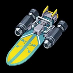 Speeding Jet Surfboard