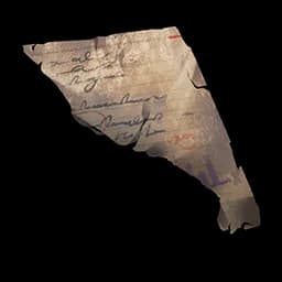 Torn Manuscript Fragment