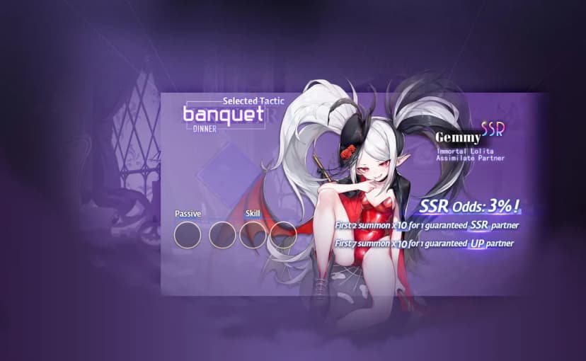 Gemmy rate-up banner