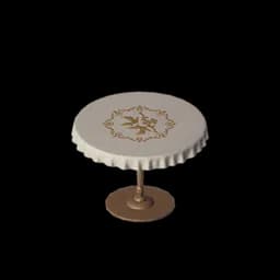 Bird-Themed Round Table