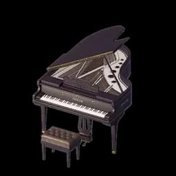 Black Grand Piano