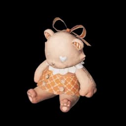 Bowknot Bear Doll