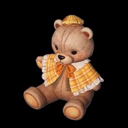 Caped Bear Doll