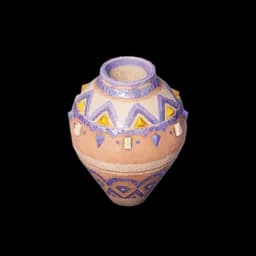 Colorful Spindle Vase