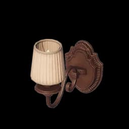Cozy Wood Wall Lamp