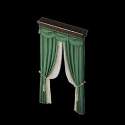 Creamy Gold Double-Layer Curtains