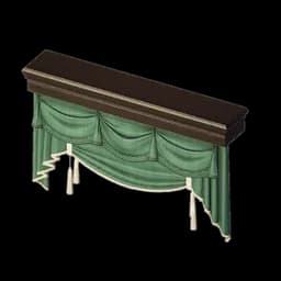 Creamy Gold Valance