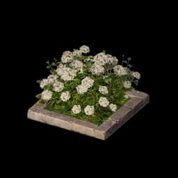 Crescent Flowerbed
