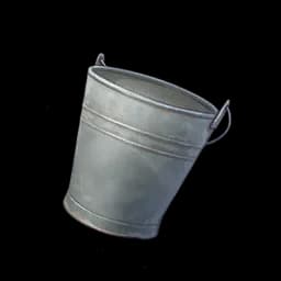 Dirty Iron Bucket