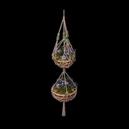 Double Hanging Basket