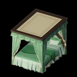 Emerald Canopy Bed