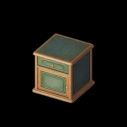 Green Bedside Cabinet