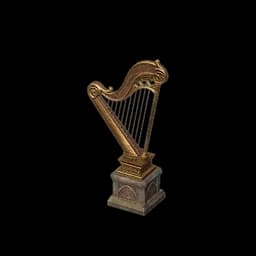 Memento Harp Sculpture