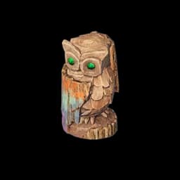 Owl Woodcarving
