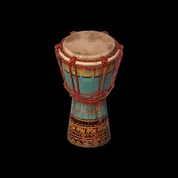 Painted Hand Drum