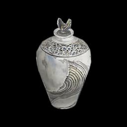 Patterned Pottery Jar