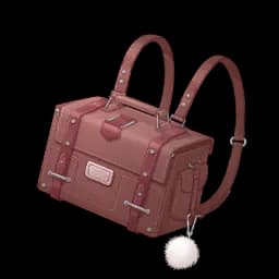 Pink-Brown Backpack