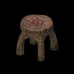 Plain Wood Stool