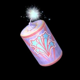 Portable Firework: Falling Stars