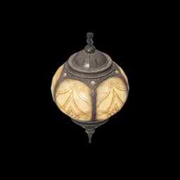 Round Metal Hanging Lamp