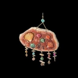 Shell Mud Board Ornament
